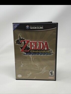 The Legend of Zelda The Wind Waker Nintendo GameCube Complete CIB Black Label